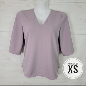 XS Ann Taylor Lavender Top
